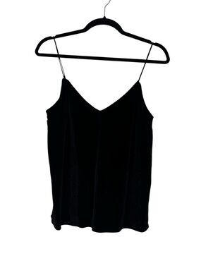 Project Social T Crushed Velvet V-Neck Tank Top